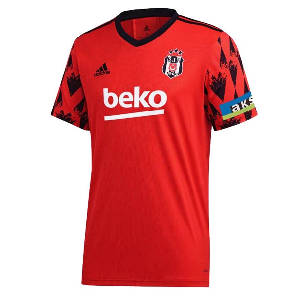 Thailande Maillot Football Besiktas Third 2020-21 Rouge